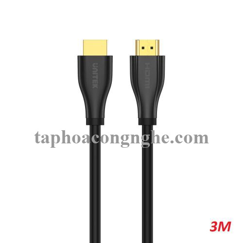 Unitek 29132 C1049GB 2.0 4K 3M Màu Đen Cáp Hdmi Cao Cấp 30029132